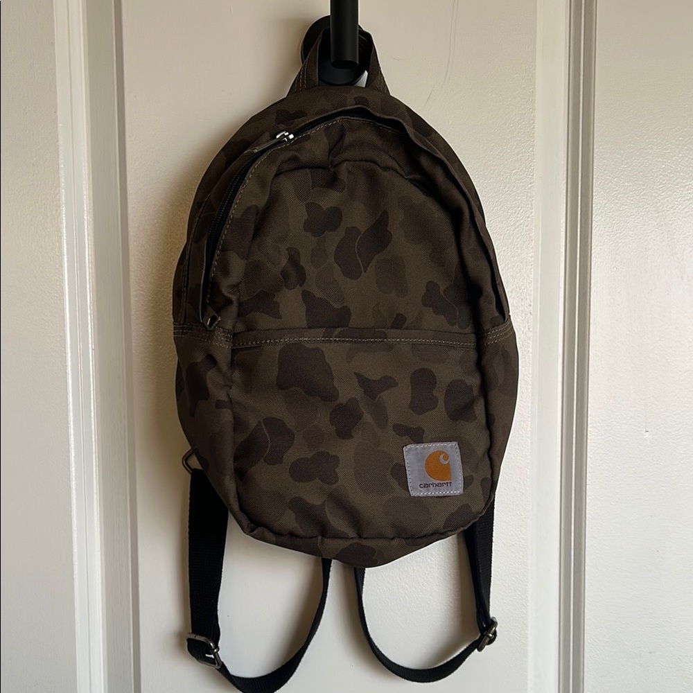 Carhartt Camo Backpack - Brown and Black